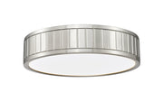 Madison 1 Light 12.5" Flush Mount in Brushed Nickel