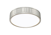 Madison 1 Light 12.5" Flush Mount in Brushed Nickel