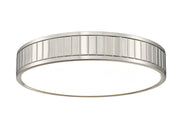 Madison 1 Light 16.5" Flush Mount in Brushed Nickel