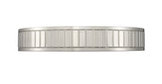 Madison 1 Light 16.5" Flush Mount in Brushed Nickel