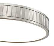 Madison 1 Light 16.5" Flush Mount in Brushed Nickel