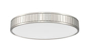 Madison 1 Light 20.5" Flush Mount in Brushed Nickel