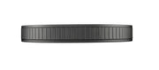 Madison 1 Light 20.5" Flush Mount in Matte Black