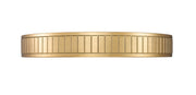 Madison 1 Light 20.5" Flush Mount in Modern Gold