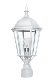 Westlake 1 Light 21" Outdoor Post Lantern in White