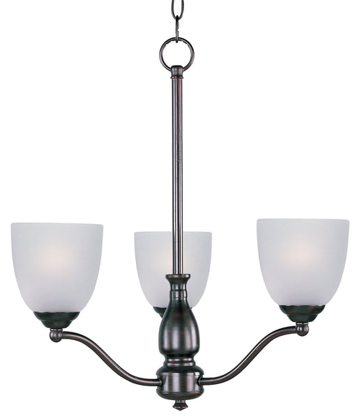Stefan 3 Light Chandelier in Oil Rubbed Bronze