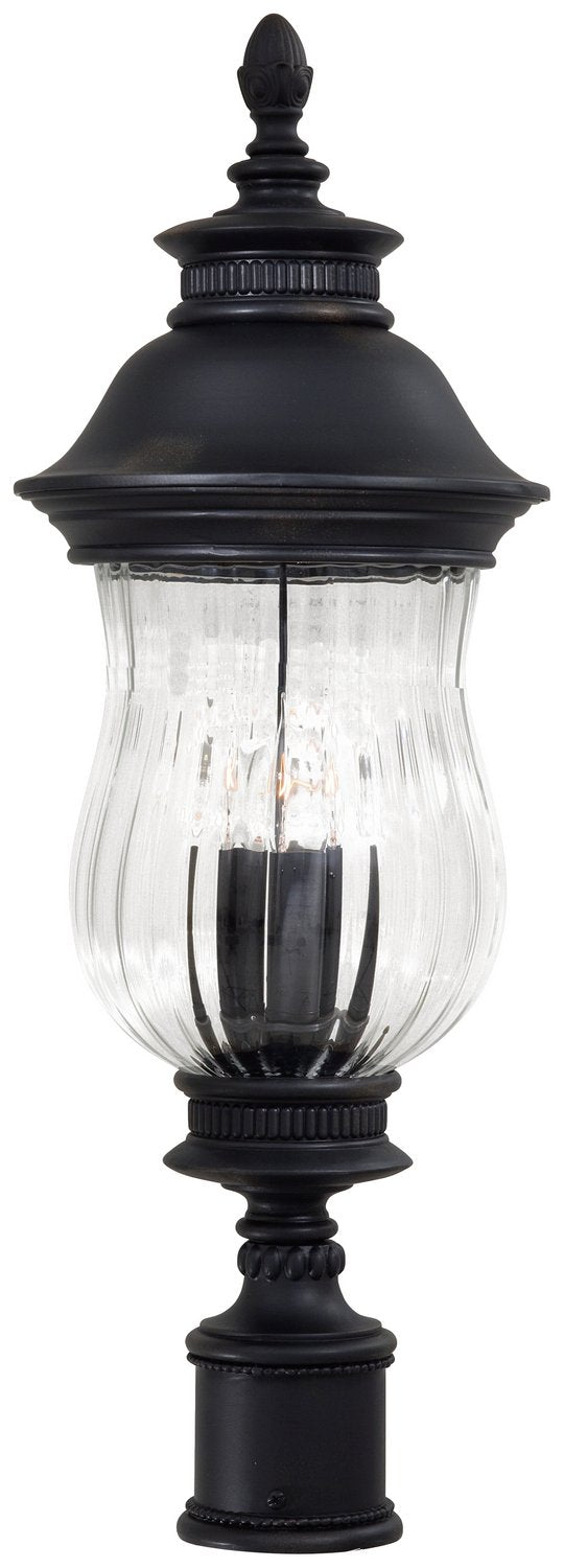 Newport 3-Light Outdoor Post Light in Heritage