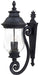 Newport 3-Light Wall Mount in Heritage & Mouth Blown Clear Optic Glass