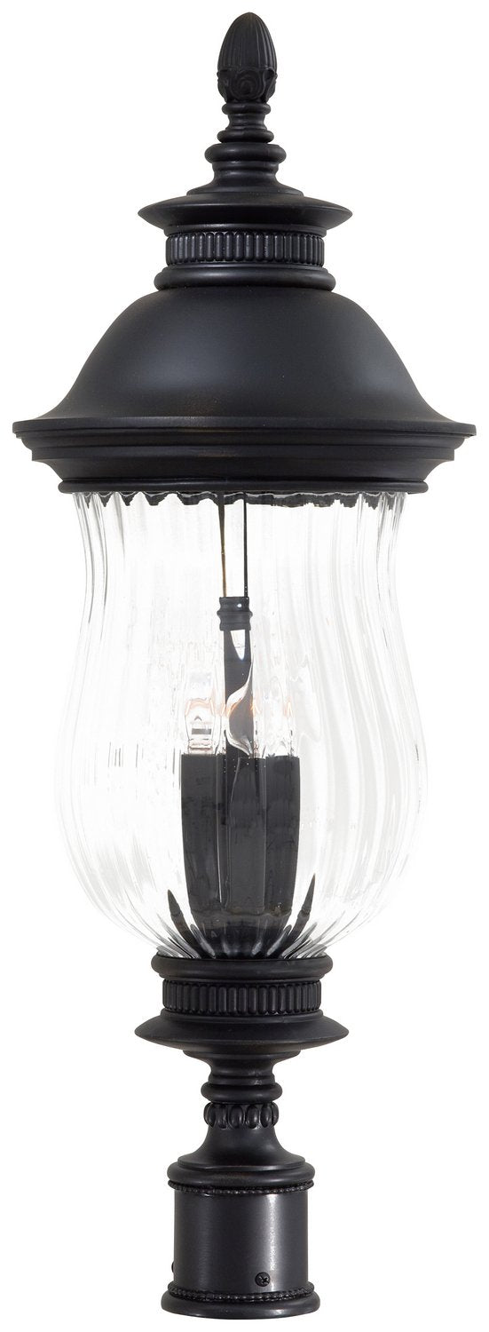 Newport 4-Light Outdoor Post Light in Heritage