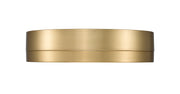 Algar 1 Light 12" Flush Mount in Modern Gold