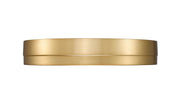 Algar 1 Light 16" Flush Mount in Modern Gold
