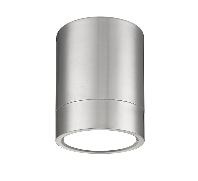 Algar 1 Light 6" Flush Mount in Brushed Nickel