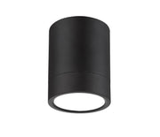 Algar 1 Light 6" Flush Mount in Matte Black