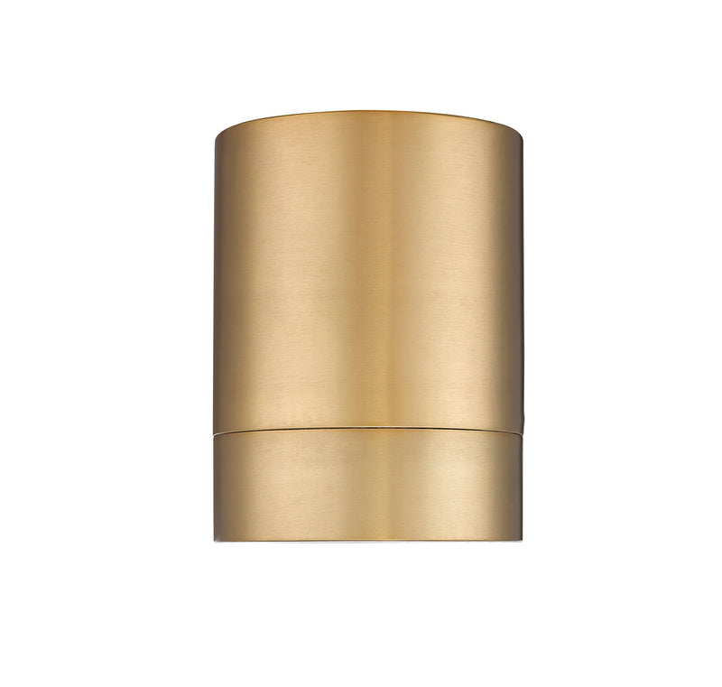 Algar 1 Light 6" Flush Mount in Modern Gold