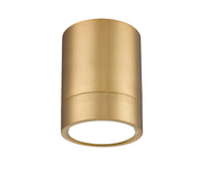 Algar 1 Light 6" Flush Mount in Modern Gold
