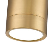 Algar 1 Light 6" Flush Mount in Modern Gold
