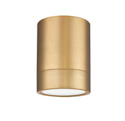 Algar 1 Light 6" Flush Mount in Modern Gold