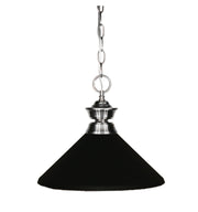 Pendant Lights 1 Light Pendant in Brushed Nickel