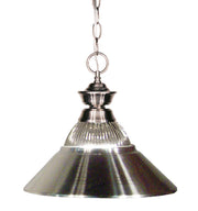 Pendant Lights 1 Light 14" Pendant in Brushed Nickel