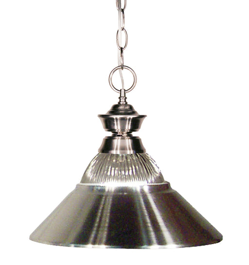 Pendant Lights 1 Light 14" Pendant in Brushed Nickel