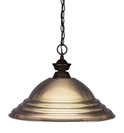 Pendant Lights 1 Light 16" Pendant in Bronze