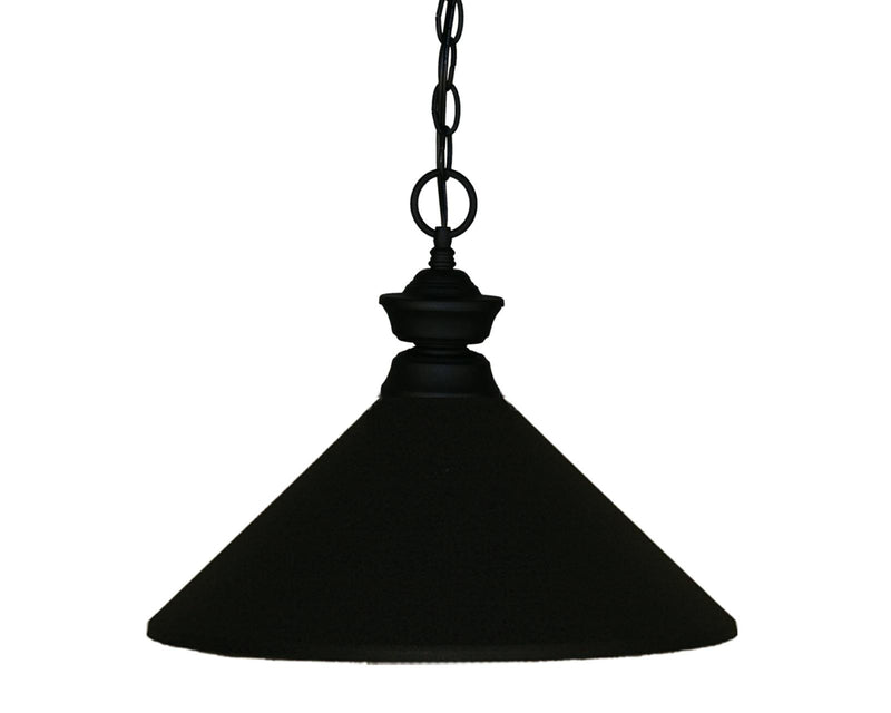 Pendant Lights 1 Light Pendant in Matte Black