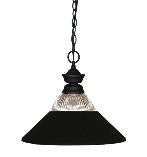 Pendant Lights 1 Light 14" Pendant in Matte Black