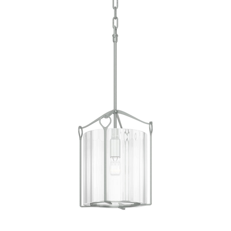 Bow Tall Mini Pendant in Vintage Platinum - 104060-SKT-82-ZM0137 by Hubbardton Forge