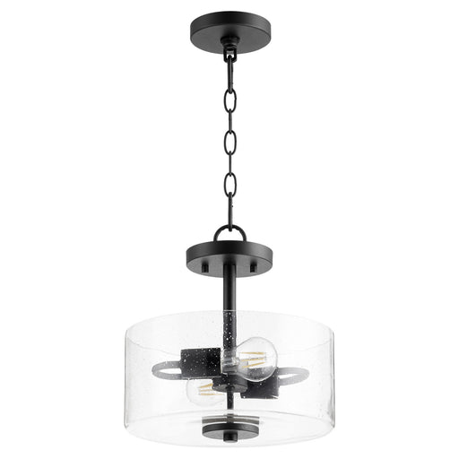 Dakota Soft Contemporary Dual Mount in Textured Black