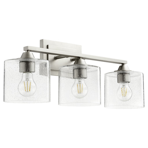 Dakota Soft Contemporary Vanity in Satin Nickel