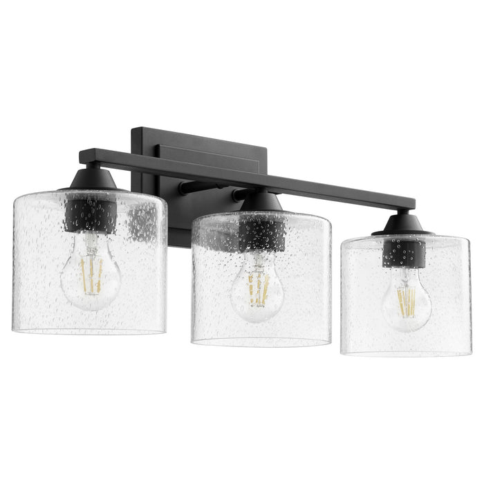Dakota Soft Contemporary Vanity in Textured Black