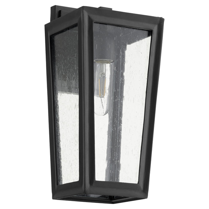 Bravo Transitional Wall Mount in Textured Black