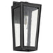 Bravo Transitional Wall Mount in Textured Black