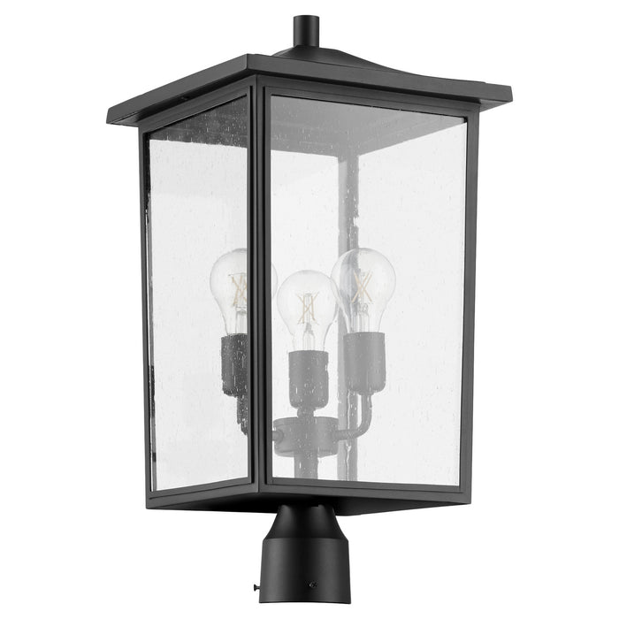 Riverside Transitional Post in Textured Black