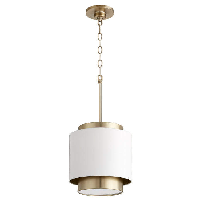 Soft Contemporary Pendant in Studio White