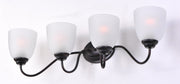 Stefan 4 Light Bath Vanity Light in Oil Rubbed Bronze