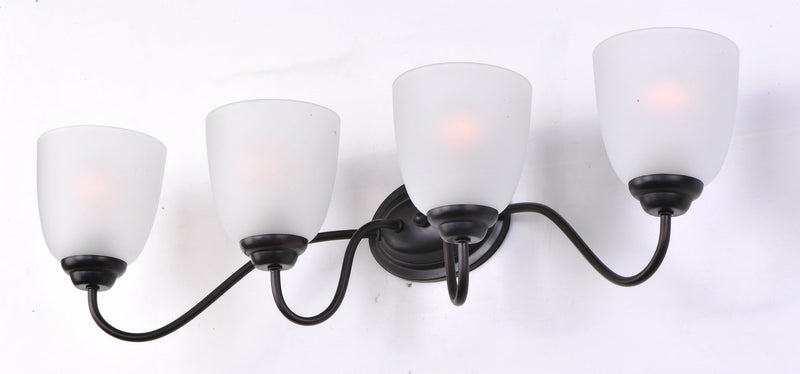Stefan 4 Light Bath Vanity Light in Oil Rubbed Bronze