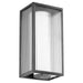 Maestro Soft Contemporary Wall Mount in Textured Black