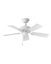 Cabana 36" Outdoor Ceiling Fan in Appliance White