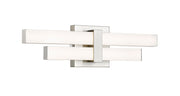 Zane 2 Light 18" Vanity in Brushed Nickel