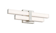 Zane 2 Light 18" Vanity in Brushed Nickel