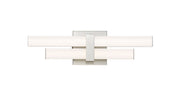Zane 2 Light 18" Vanity in Brushed Nickel