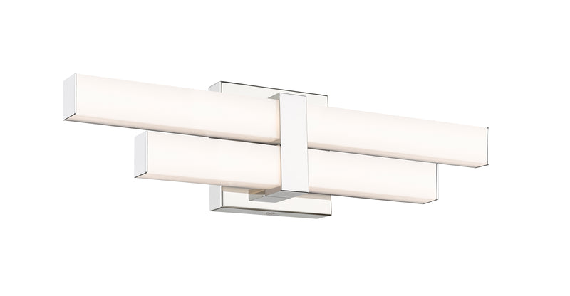 Zane 2 Light 18" Vanity in Chrome