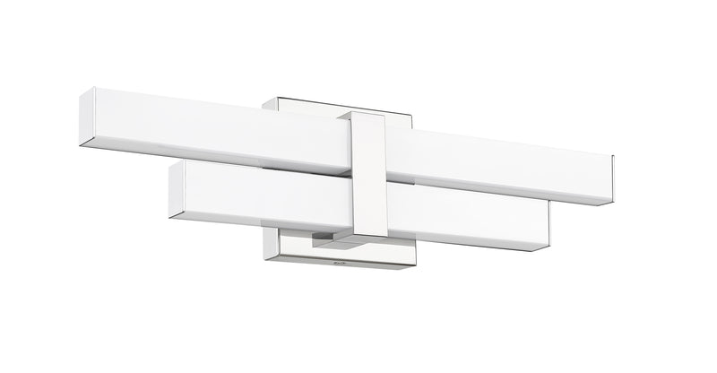 Zane 2 Light 18" Vanity in Chrome