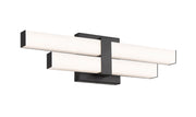 Zane 2 Light 18" Vanity in Matte Black