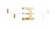 Zane 2 Light 18" Vanity in Modern Gold