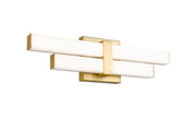 Zane 2 Light 18" Vanity in Modern Gold