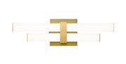 Zane 2 Light 18" Vanity in Modern Gold