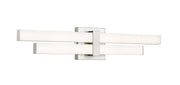 Zane 2 Light 25" Vanity in Brushed Nickel