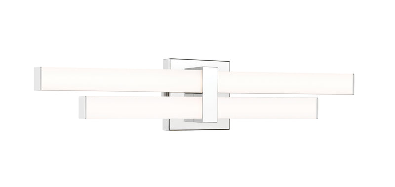 Zane 2 Light 25" Vanity in Chrome
